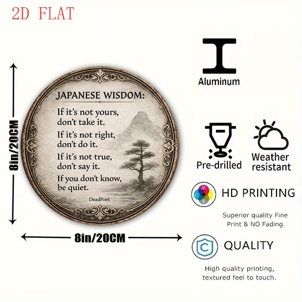 2Dフラット、1個入り 8x8インチ/20x20cm 2Dフ - Japanese Life Quotes のレビューと価格
