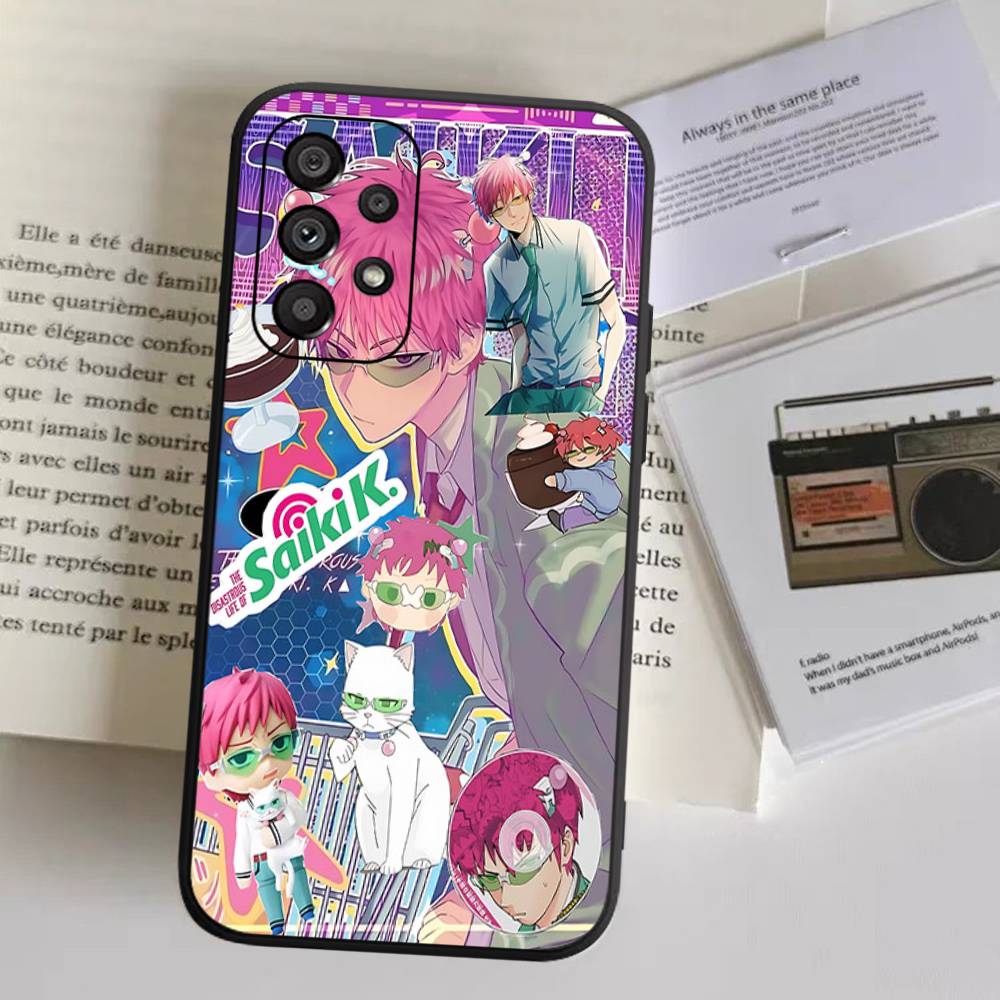 日本のアニメ「斉木楠雄のΨ難」スマホケース サムスン A 5 - Japanese Life Quotes のレビューと価格